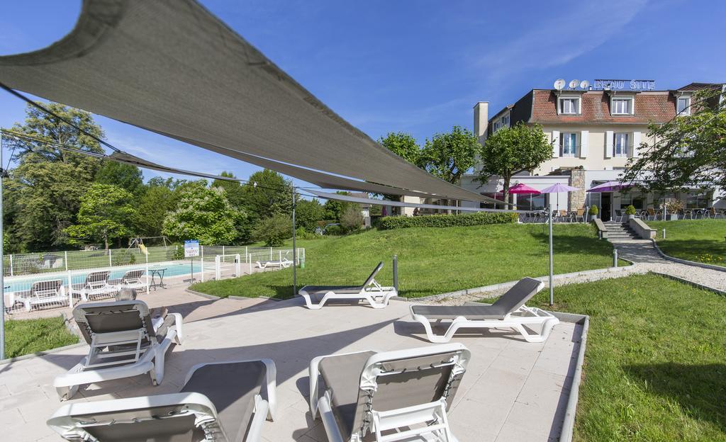 Logis Hotel Restaurant Spa Beau Site Luxeuil-les-Bains Exteriér fotografie