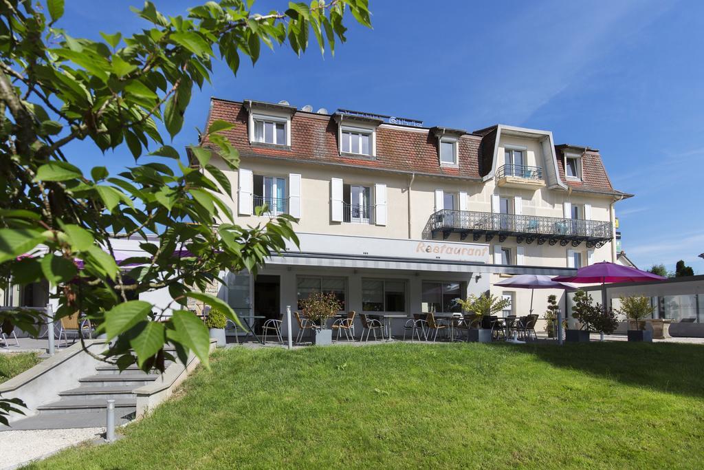 Logis Hotel Restaurant Spa Beau Site Luxeuil-les-Bains Exteriér fotografie