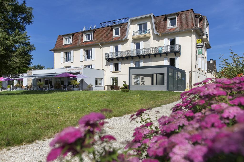 Logis Hotel Restaurant Spa Beau Site Luxeuil-les-Bains Exteriér fotografie