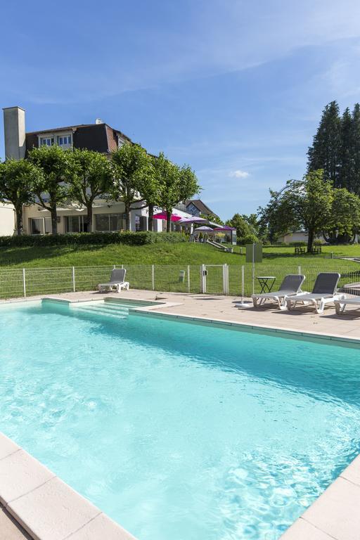Logis Hotel Restaurant Spa Beau Site Luxeuil-les-Bains Exteriér fotografie