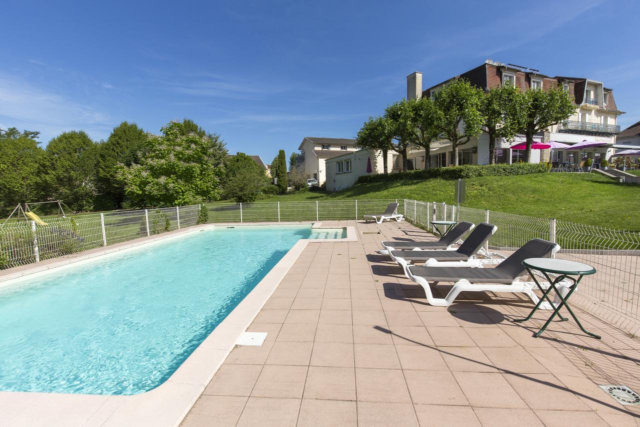 Logis Hotel Restaurant Spa Beau Site Luxeuil-les-Bains Exteriér fotografie