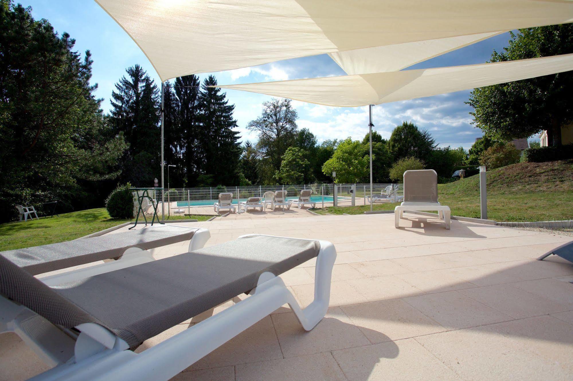 Logis Hotel Restaurant Spa Beau Site Luxeuil-les-Bains Exteriér fotografie