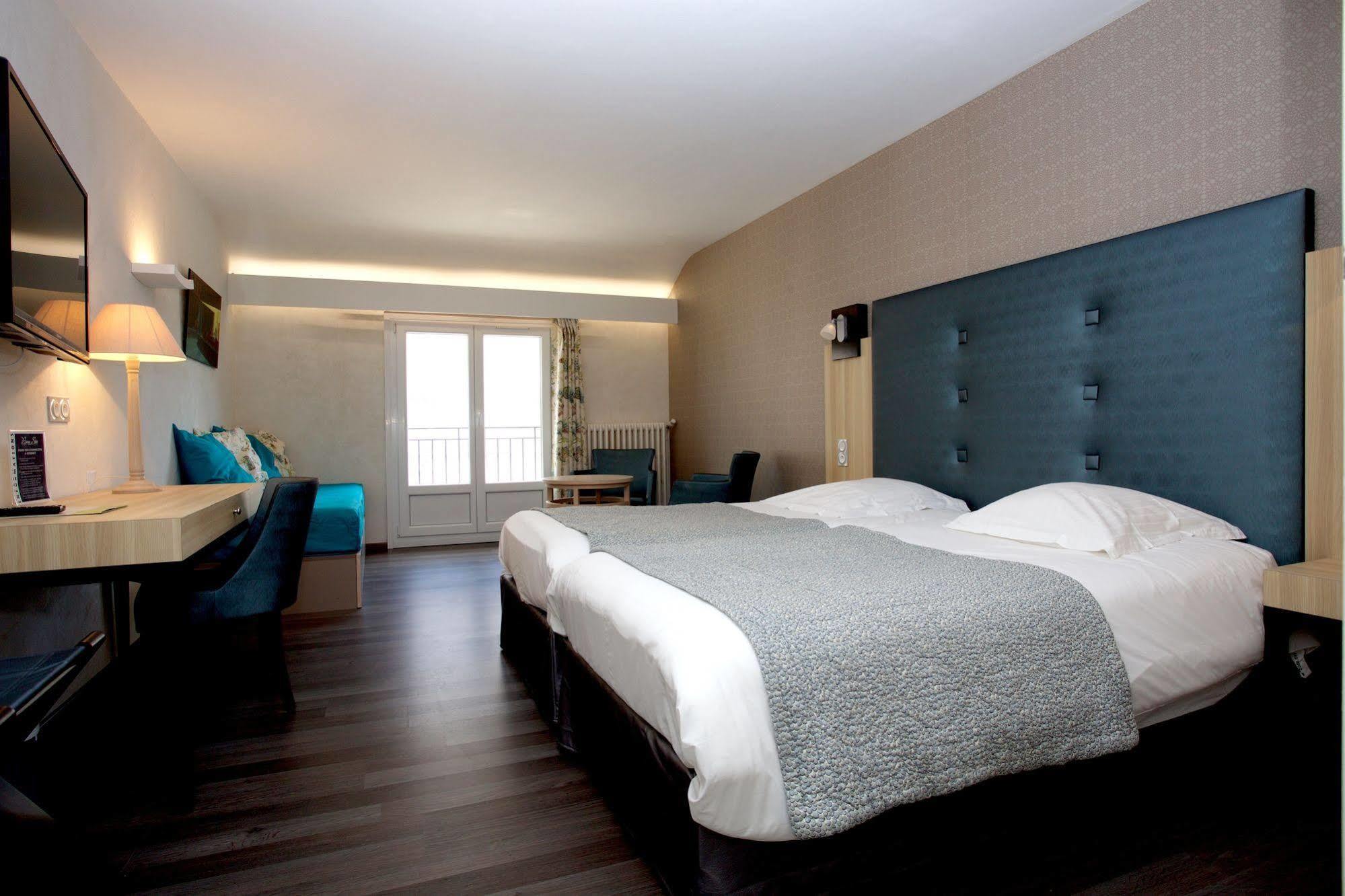 Logis Hotel Restaurant Spa Beau Site Luxeuil-les-Bains Exteriér fotografie