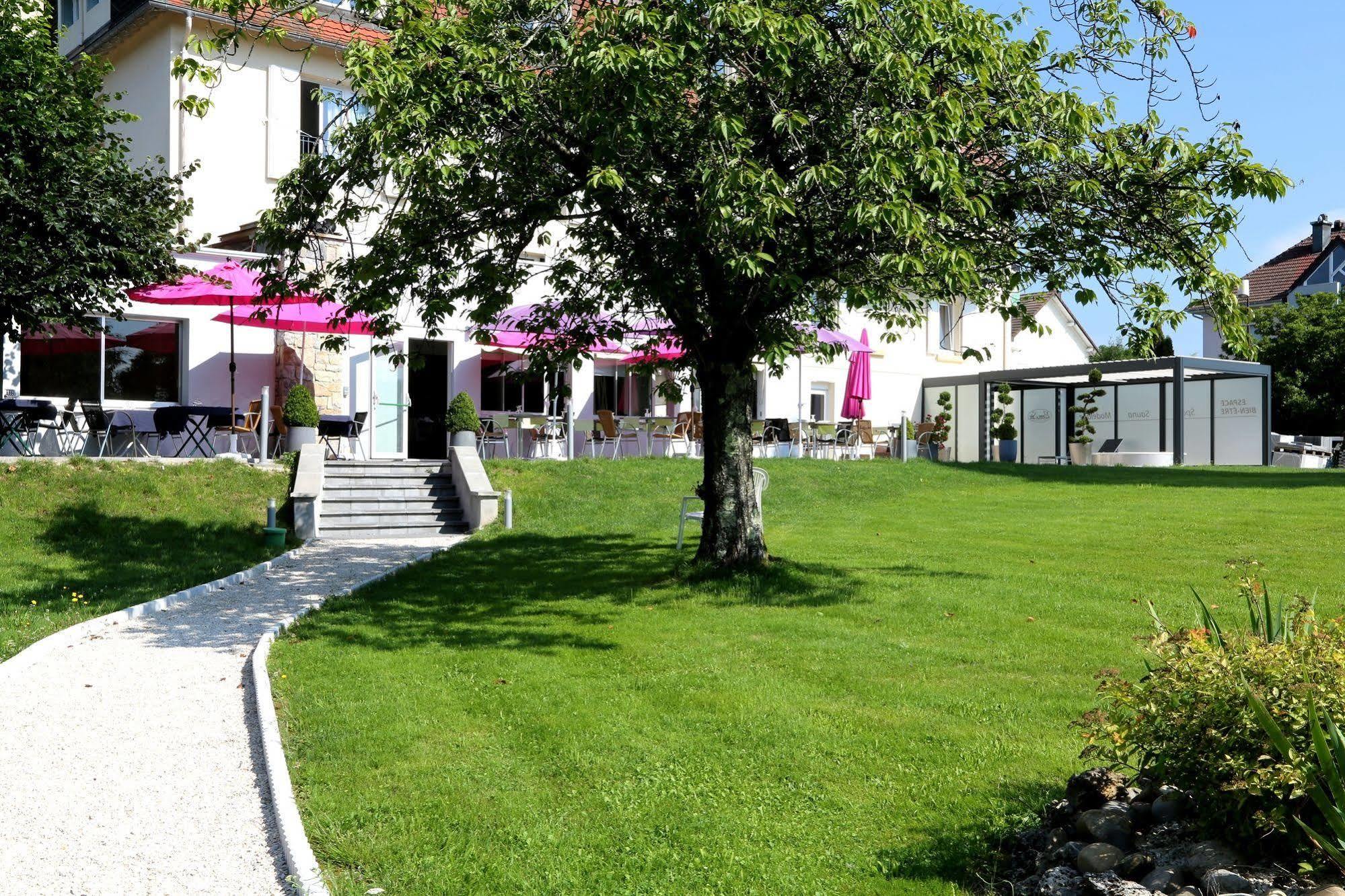 Logis Hotel Restaurant Spa Beau Site Luxeuil-les-Bains Exteriér fotografie