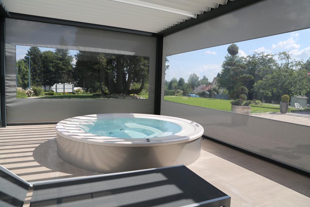 Logis Hotel Restaurant Spa Beau Site Luxeuil-les-Bains Exteriér fotografie