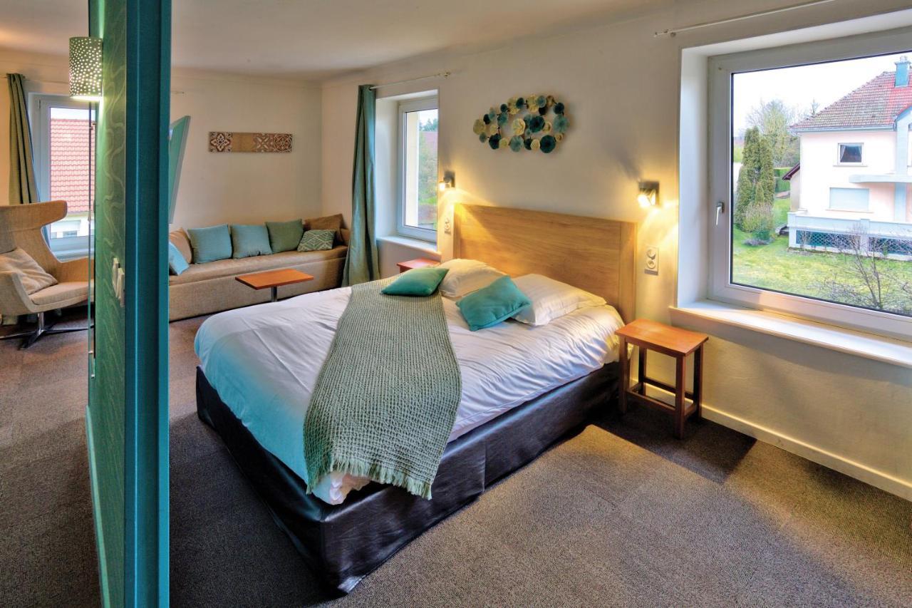 Logis Hotel Restaurant Spa Beau Site Luxeuil-les-Bains Exteriér fotografie