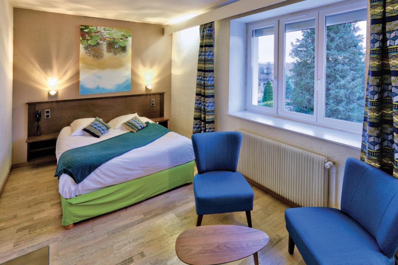 Logis Hotel Restaurant Spa Beau Site Luxeuil-les-Bains Exteriér fotografie